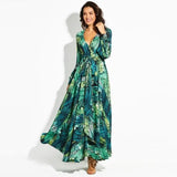 Print Sexy Lady Bohemian Long