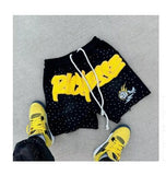 Fongt New PICHESSE 3 Printed Shorts 2025 New Hot Hit Trend Sweatpants Hot