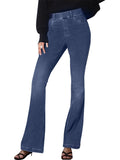 High-Waisted Stretch Women's Wear Jeans-Outfit