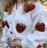 Knitted Chunky Cardigan-Outfit