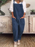 ZANZEA Summer Women Solid Jumpsuits Sleeveless Office Lady Baggy Overalls Casual Leisure Lady Loose Playsuits Oversized