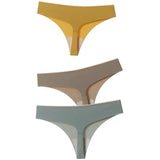 Women Panties Underwear Ultra-thin Seamless Briefs Comfort low-Rise G String Thongs Sexy Lingerie New Hot Bikini T