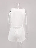Cotton White Women's Pajamas
