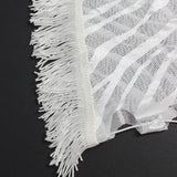 Women Sexy Tassel Lace Mini Dress Hollow Out Mesh Bodycon Dresses 2021 Summer Night Club Party Flocking Fairy Core Fall