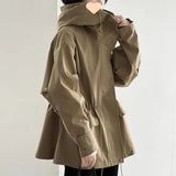Fashion In The Long Trench Coat Female Show Thin British Wind Large Size Fat Waist Jacket Spring And Autumn Day Show High Temperament-Outfit