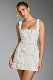 Fongt Summer New Sexy Square Collar Flowers Sexy Stylish Sleeveless Strap