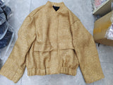 New Women's Pocket Decoration Short Jacket Bead Piece Jacket 7925993-Outfit