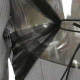Fongt New Back Lotus Loaf Under The Suit To Collect Waist Thin Coat Suit Top Female 1581