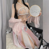 New Lingerie Costume Antique Suit Cheongsam Uniform Large Size Seduction Small Breast Midnight Charm Pure