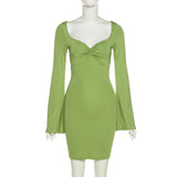 Elegant Long Sleeve Mini