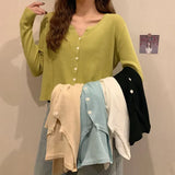 Fongt Version Of The Casual Thin Cardigan Jacket Women's New Summer Lazy Wind Sunscreen Shirts Insv Permeable Long-Sleeved