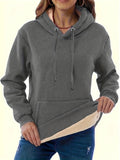 Fongt Wish Autumn And Winter Fashion Women's Clothing Warm Pocket Hoodie Coat Top