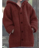 Fongt Women's Ebay Long Sweater New Cardigan Hooded Jacket M107