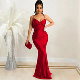 Ruched Black Long