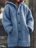 Fongt Women's Ebay Long Sweater New Cardigan Hooded Jacket M107