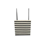 Fongt Autumn New Women's 28 Sets 08 Striped Slings Knitted Dress Straight