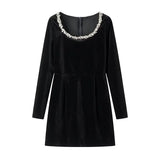 Fongt Women's ZA New Side To Receive Short-Singed A-Shaped Dress