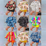 Fashion Printing Set 2023 New Printing 2-Piece Suit For Women-Outfit
