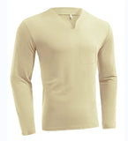 Fongt New Hot Fitness Plus-Size Sports T-Shirt Men's Elastic Comfortable Long-Sleeved Autumn