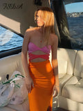 Y2K Strapless Bodycon