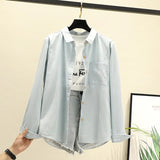 Women Blouses Shirts Tunic Womens Tops 2020 Long Sleeve Clothing Button Up Down New Autumn Solid Fashion Ladies Tops