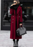 Fongt Autumn And Winter Explosion Order Thick Hair, The Female Coat Length Length Quality Coat Is Lining