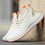 New Men Sneakers Mesh Casual Shoes Lac-up Shoes Men Lightweight Comfortable Breathable Walking Sneakers Zapatillas