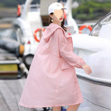 Female 2024 New Coat Long Ultraviolet Breathable Korean Large Size Sun Clothing Summer Thin-Outfit