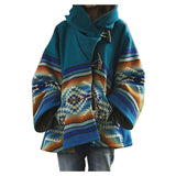 Fongt Winter Wish Amazon Ebay Autumn And Winter New Lady Loose Retro Print Wool Coat 5 Color 8