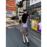 Fongt Sling Vest Sleeveless Body Dress Summer New Design Open Skirt Set