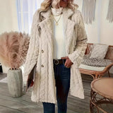 Fongt And Winter New Fashion Explosion Thick Cardigan Lady Imitation Fur Coat