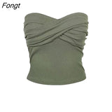Front Tube Top 703-0-Outfit