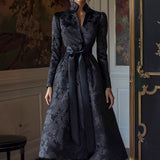 Fongt Elegant Spring And Autumn Long-Sleeved Vertevery Party Dress Explosion