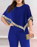 Fongt Autumn And Winter New Large-Size Women's Two-Piece Set Of Gliders