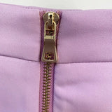 STREET Newest 2023 S/S Designer Fashion Women's Lion Buttons Embellished Pockets