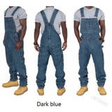 Fongt New Spring And Autumn Trend Men's Cowboys Evening Fashion Multi-Pocket Loose Solid Color Casual