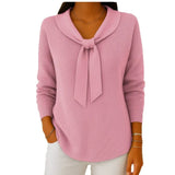 Fongt Solid-Colored Women's Knitted Sweater Autumn/Winter 2025