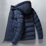 2021 Winter Casual Thick Warm Waterproof Jacket Parkas Men Autumn New Outwear Windproof Hat Hooded Parkas Jacket