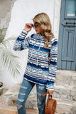Stripe Hoodie Sweatshirts Autumn Winter Fashion 2020 Long Sleeve Plus Size Casual Loose Ladies Pullovers Pocket Hooded