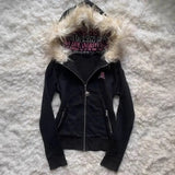 Fongt Zipper Hoodie Lady Harajuku Style Hoodie Top Coat Hot