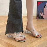 Fongt Beauty Cover Toe High Heel One-Word Drag 2025 Summer New Super Fairy Bhism With Small Skirt Sandals