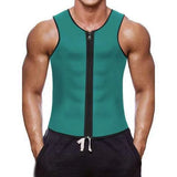 Men Sauna Vest Workout Body Shape Abdomen Reducing Shapewear Sweat Girdle Waist Trainer Belt Corset Tank Top Fat