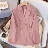 Fongt Net Red Spring And Autumn Suit Suit Temperament Slim Slim Thin Leg Pants Suit Suit Suit Jacket Woman