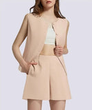Fongt New Fashion Temperament Vest Suit Women's Clothing