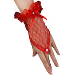 New Lace Etiquette Gloves Fashion Bride's Gloves Wedding Accessories Lace