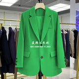 Fongt Suit Jacket Woman 2025 Design Sense Korean Version Of The New Fried Street Casual Temperament Trend Small Suit