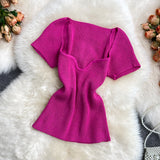 Fongt Babes Style Short-Sleeved Design Sense Of Small Side Collar Machine Collar Collar Collar Collar Collar Collar Collar Collar Collar Collar Collar Collar Collar Collar Collar Collar Collar Collar Collar Collar Collar Collar Collar Collar