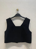 Single Button Ropa Mujer Sleeveless Top Spring Summer Clothes Japanese Simple Tanks & Camis Fashion Ins Women 2024 Tops-Outfit