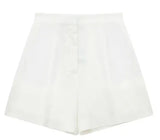 Fongt Vest 99293210 High Waist Casual Shorts 9929221 Set