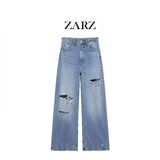 Fongt Homemade New Women's Wears Claw Decorations Easier Mid-Rise Jeans 8197021400